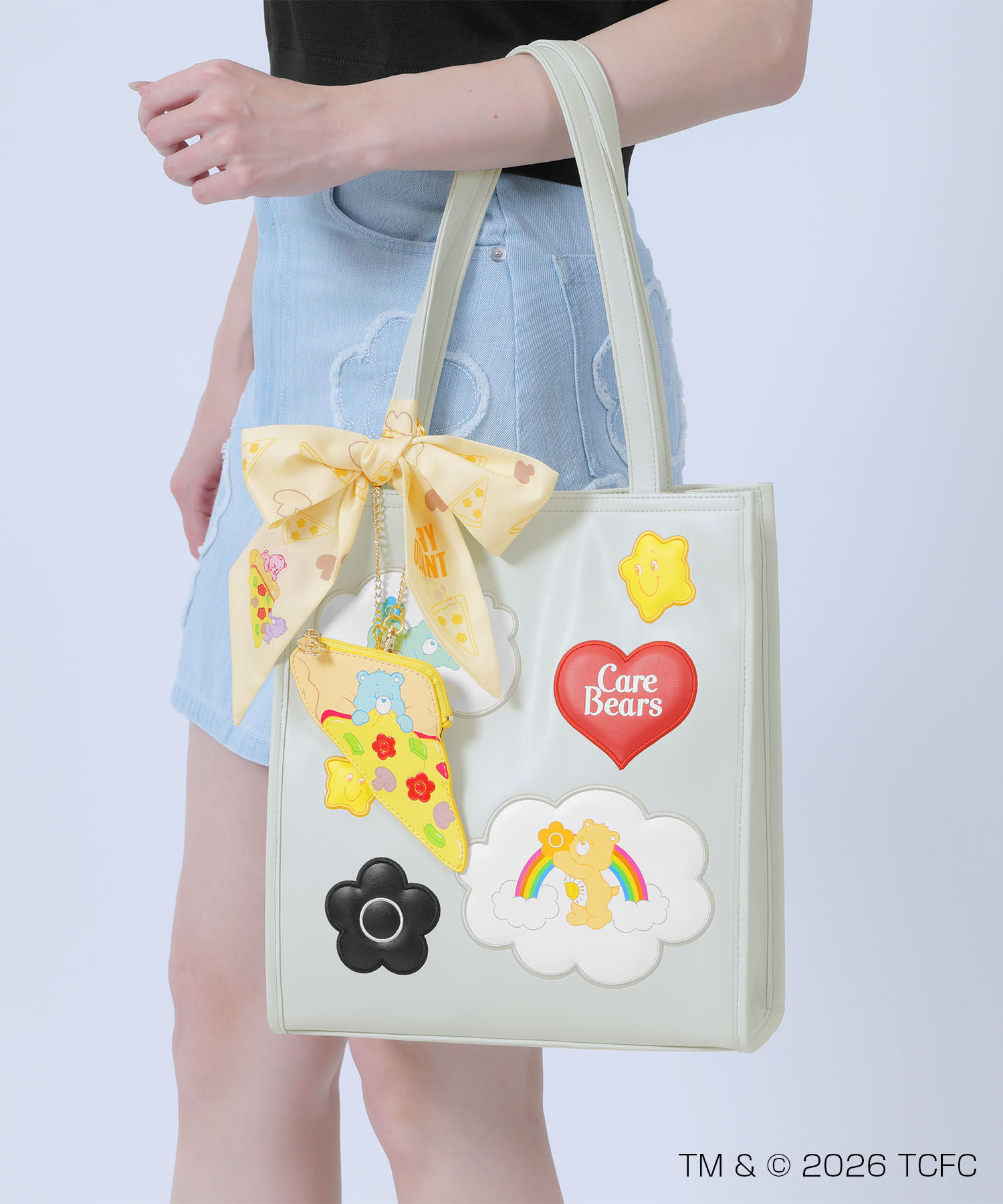 MARY QUANT「Care Bears(TM) パディングモチーフ トート」|トートバッグ|