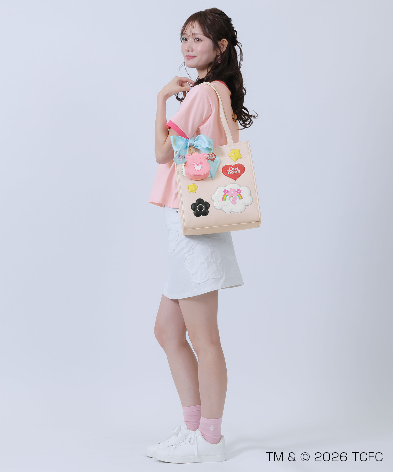 MARY QUANT「Care Bears(TM) パディングモチーフ トート」|トートバッグ|