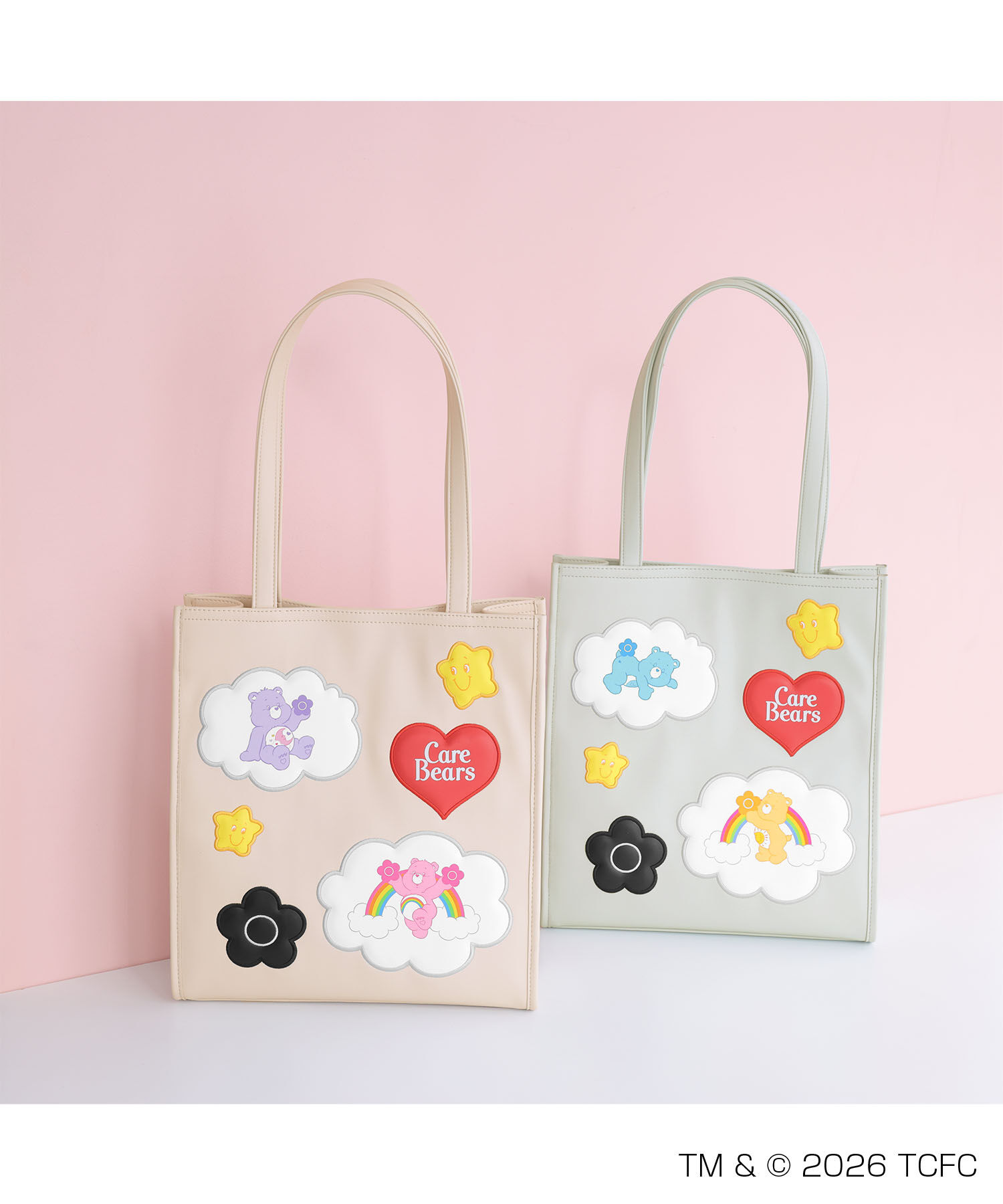 MARY QUANT「Care Bears(TM) パディングモチーフ トート」|トートバッグ|