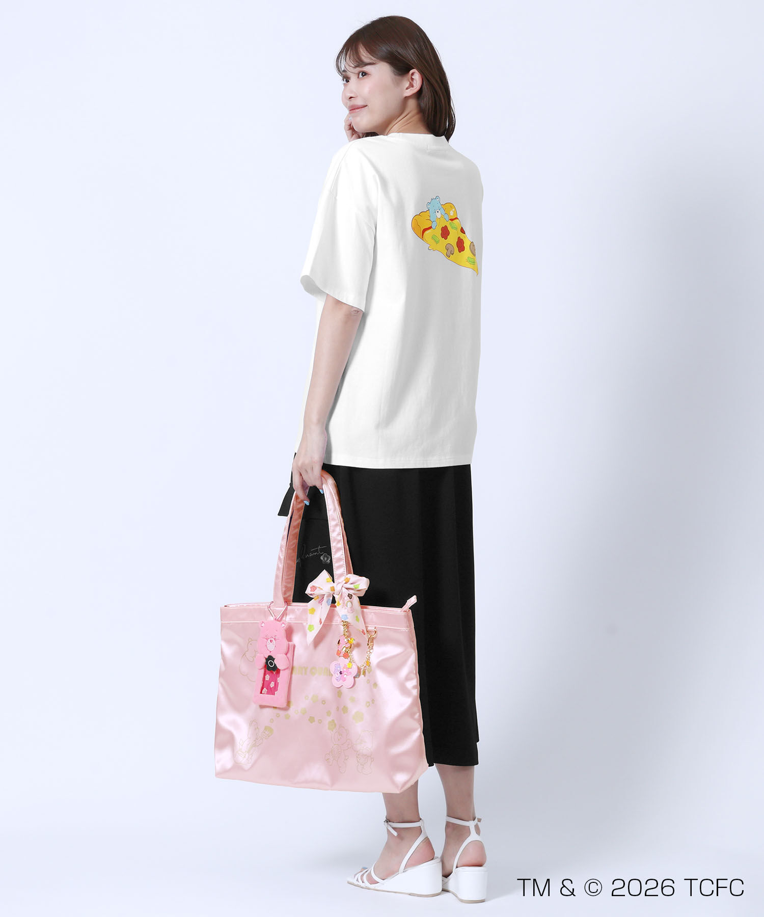 MARY QUANT「Care Bears(TM) ゴールドプリント トート」|トートバッグ|
