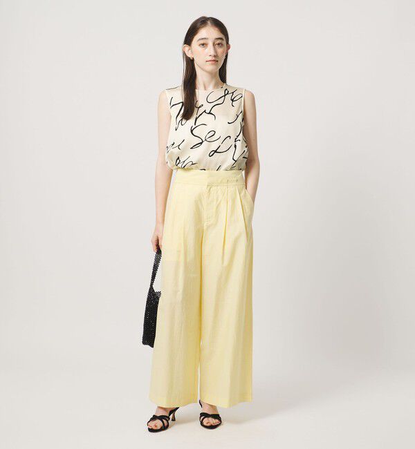UNITED ARROWS「アブストラクト プリント ブラウス」|シャツ・ブラウス|