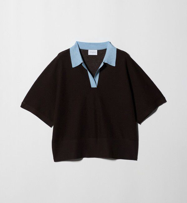 UNITED ARROWS「スキッパー ドルマンスリーブ ニット ‐ウォッシャブル‐」|ニット・セーター|