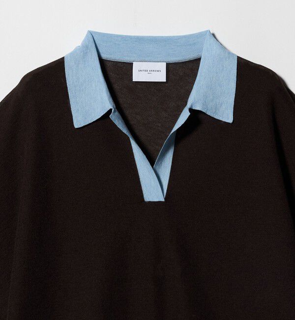 UNITED ARROWS「スキッパー ドルマンスリーブ ニット ‐ウォッシャブル‐」|ニット・セーター|