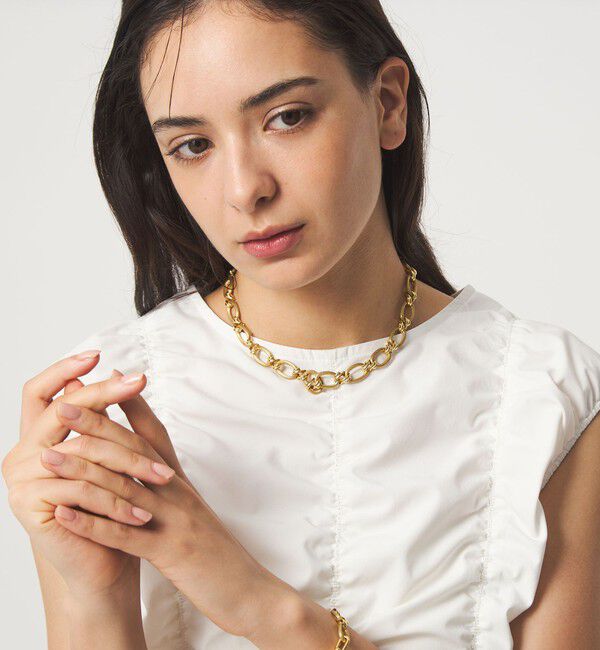 UNITED ARROWS green label relaxing「＜EO＞デザインチェーン ネックレス」|ネックレス|GOLD