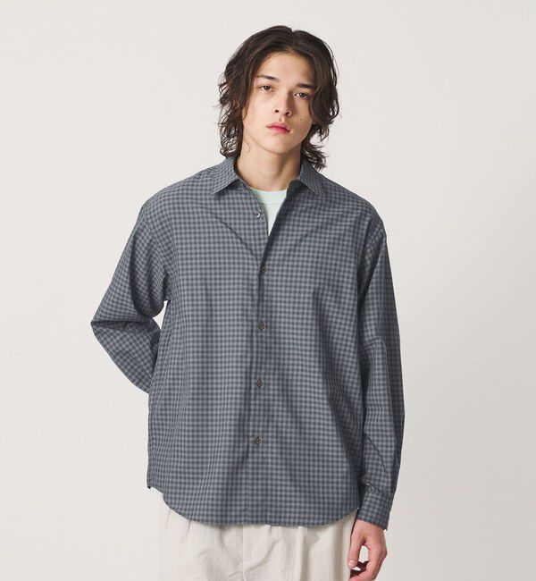 BEAUTY&YOUTH UNITED ARROWS「ギンガム チェック レギュラー シャツ GRANDE TAPERD型」|シャツ・ブラウス|