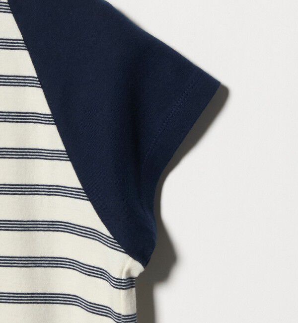 BEAUTY&YOUTH UNITED ARROWS「＜Girls Department Club＞ボーダー ダブルバインダー Tシャツ」|Tシャツ・カットソー|