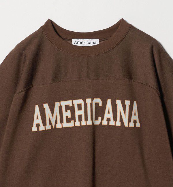 BEAUTY&YOUTH UNITED ARROWS「＜Americana＞フットボール Tシャツ」|Tシャツ・カットソー|