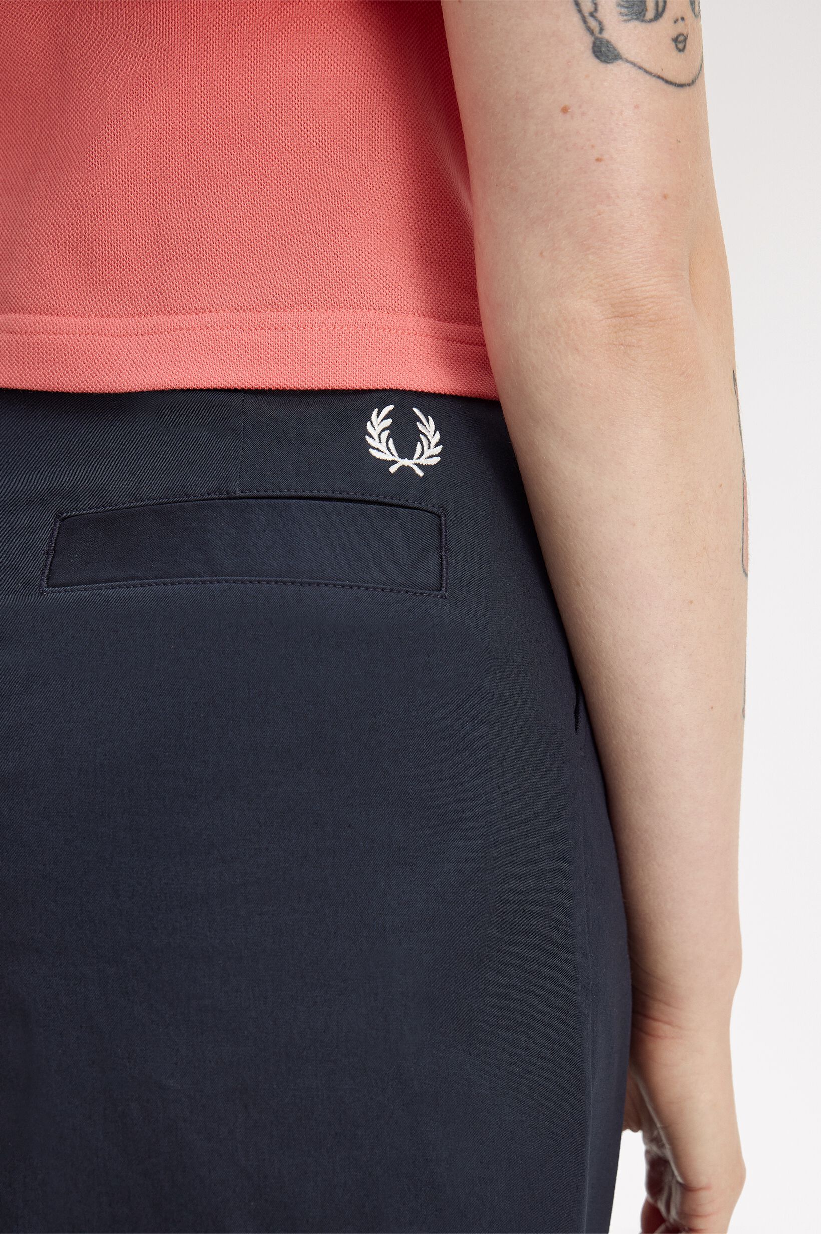 FRED PERRY 「Pleated Shorts／プリーツショーツ」|キュロット|