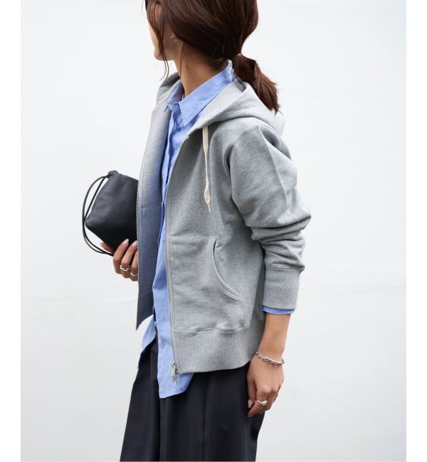 OUTDOOR PRODUCTS Usual Things「ダブルZIPスウェットパーカー セットアップ着用可」|パーカー|グレーA