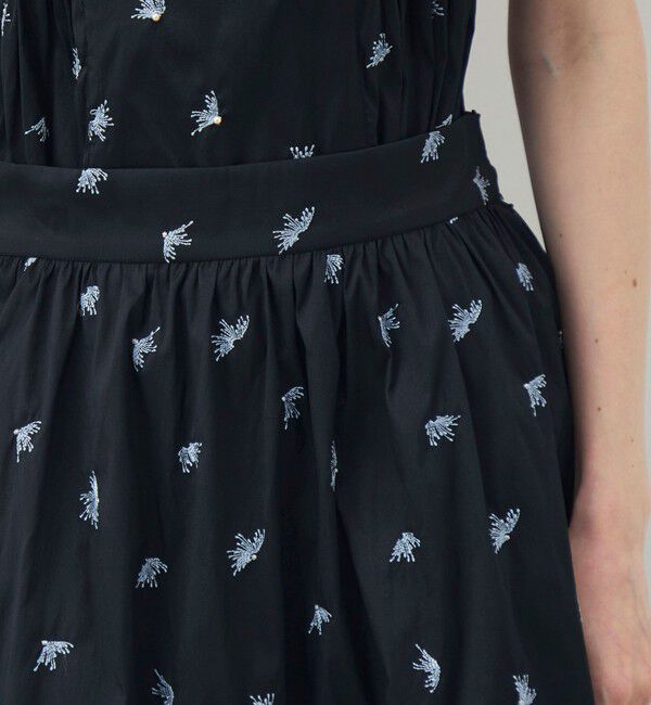 TOMORROWLAND BUYING WEAR「【別注】ne Quittez pas BLACK ロングスカート」|フレア|