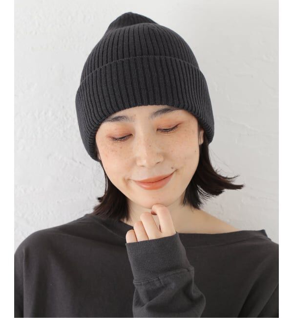 EYETHINK「【OUR LEGACY / アワーレガシー】KNIT HAT off Black」|ニット帽|
