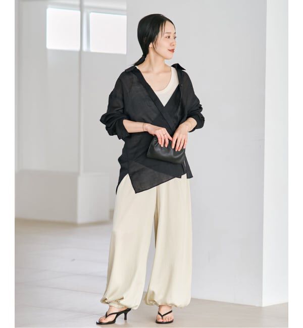 Plage「minimal satin baloon パンツ」|その他|