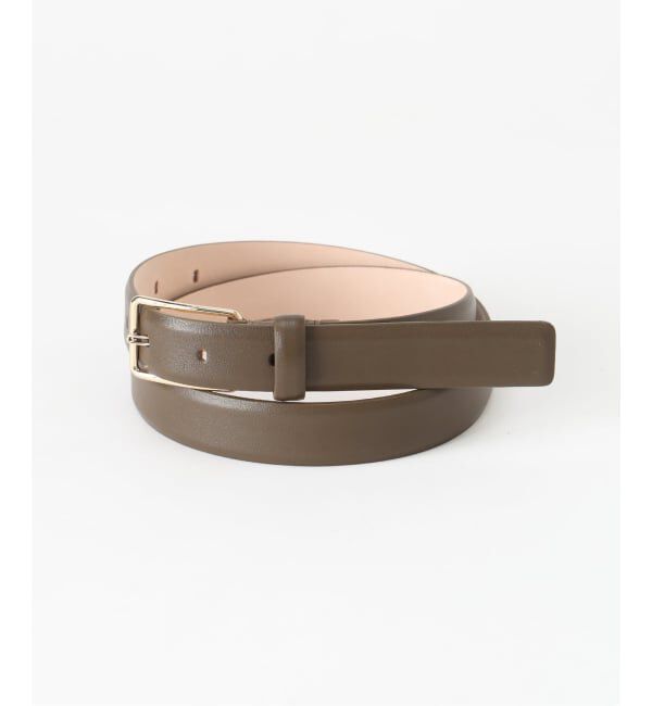 IENA「MANUELA/マヌエラ LEATHER BELT ベルト MN25S 005NA」|ベルト|