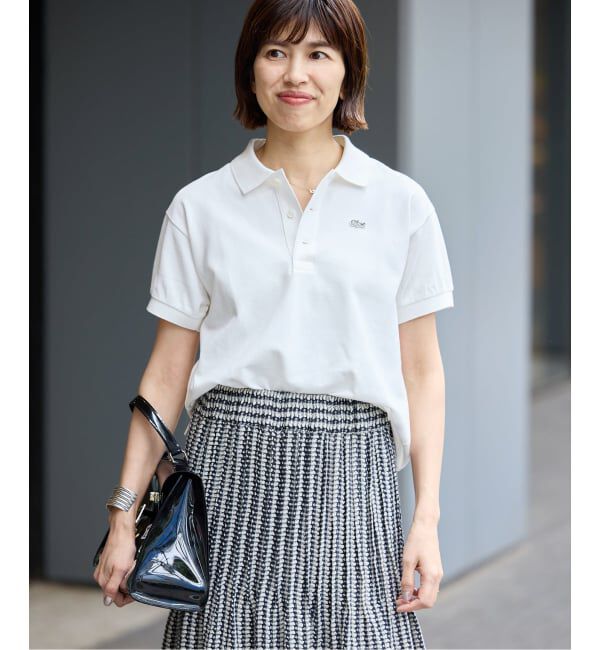 IENA「LACOSTE/ラコステ 別注 POLO SHIRTS ポロシャツ PF013J-99」|ポロシャツ|