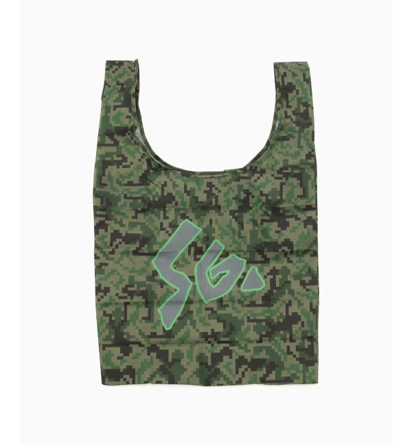 PULP「SPECIAL GUEST / スペシャルゲスト SEX CAMO RIPSTOP ECO BAG」|トートバッグ|グリーン