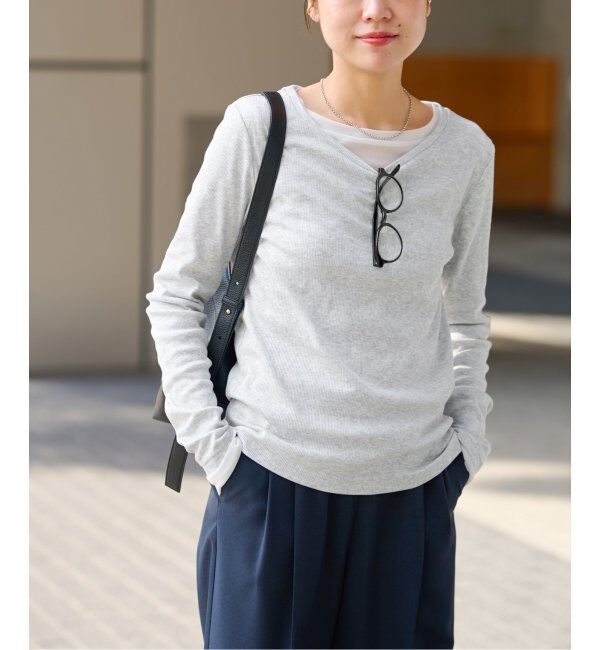 JOURNAL STANDARD relume「《追加2/2枚セット》3WAYチュールレイヤード T」|Tシャツ・カットソー|