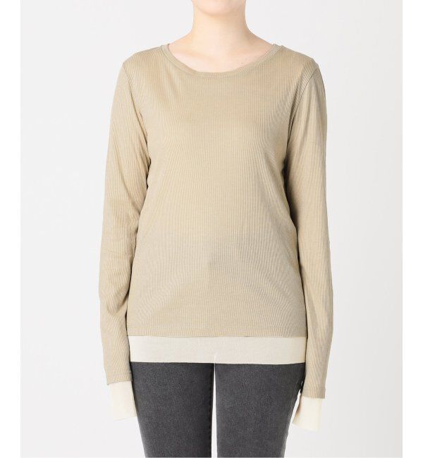 JOURNAL STANDARD relume「《追加2/2枚セット》3WAYチュールレイヤード T」|Tシャツ・カットソー|