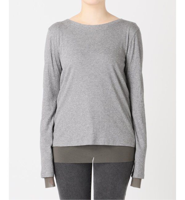 JOURNAL STANDARD relume「《追加2/2枚セット》3WAYチュールレイヤード T」|Tシャツ・カットソー|