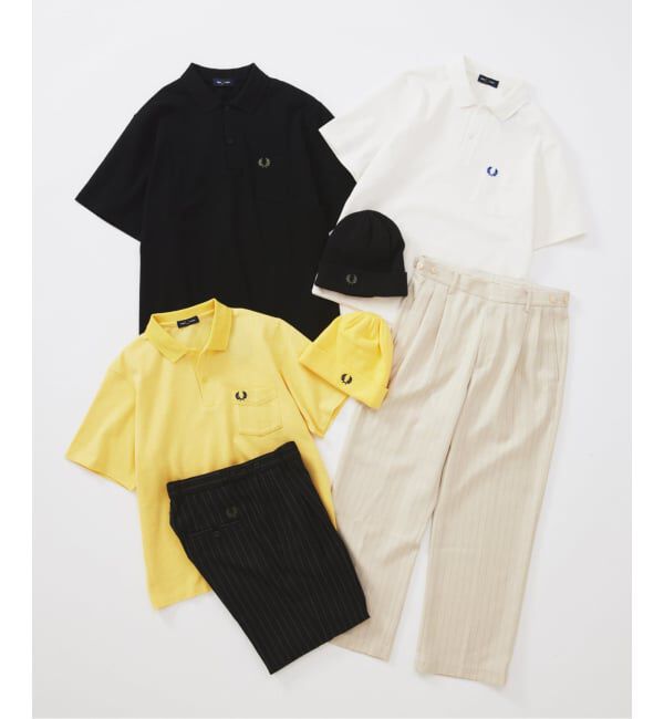 JOURNAL STANDARD「FRED PERRY / フレッドペリー 別注 ビーニー」|ニット帽|