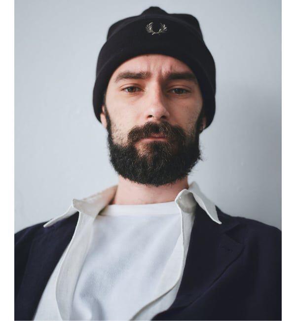 JOURNAL STANDARD「FRED PERRY / フレッドペリー 別注 ビーニー」|ニット帽|