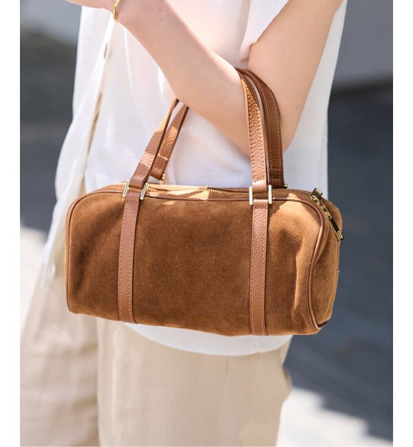 FRAMeWORK「≪追加予約≫AULENTTI/オウレンティ DUFFEL SHOULDER バッグ 2」|ショルダー・メッセンジャー|キャメル