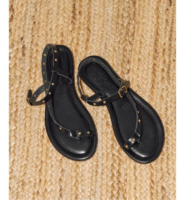 GRISE「CORSO ROMA9/  コルソローマノーヴェ STUDS TONGS」|サンダル|