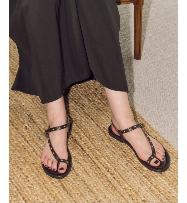 GRISE「CORSO ROMA9/  コルソローマノーヴェ STUDS TONGS」|サンダル|