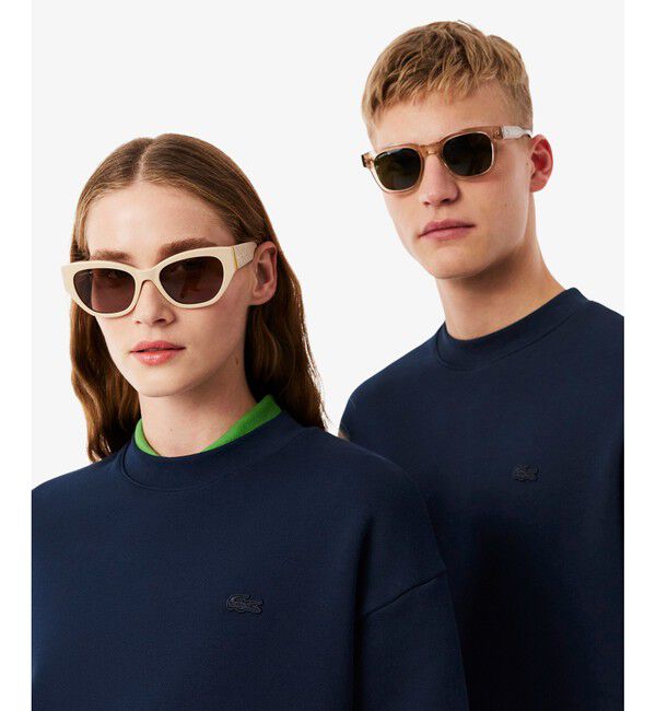 LACOSTE「サスティナブル半袖スウェット」|スウェット・ジャージ|