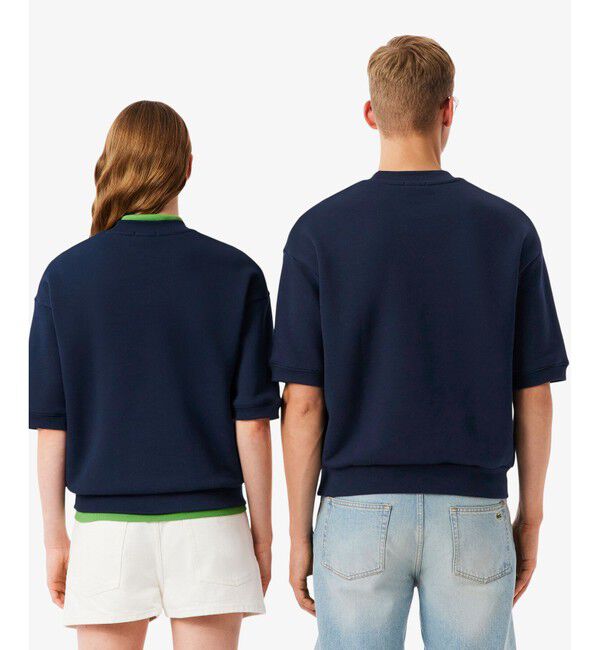 LACOSTE「サスティナブル半袖スウェット」|スウェット・ジャージ|