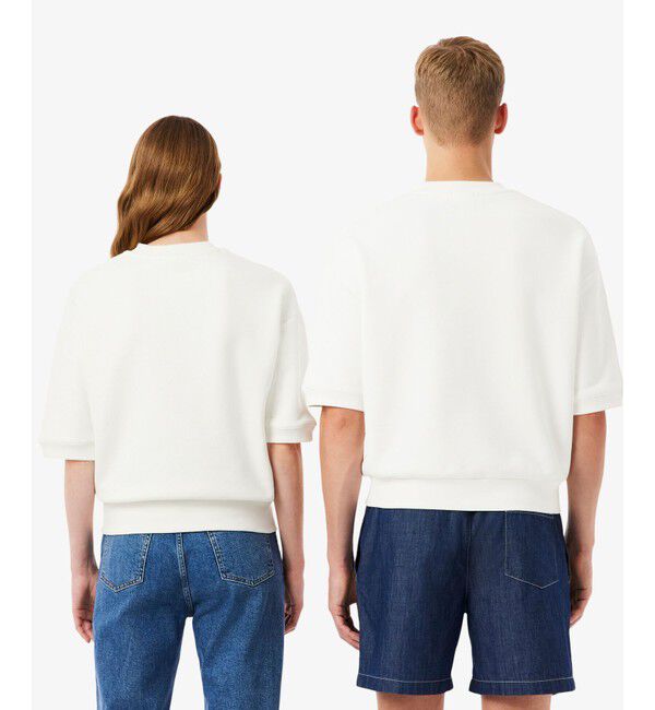 LACOSTE「サスティナブル半袖スウェット」|スウェット・ジャージ|