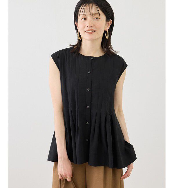 Rope&rsquo;Picnic「【WEB限定カラー】タックデザインシャツ」|シャツ・ブラウス|
