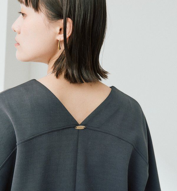  「【セットアップ着用可能/接触冷感機能付き】ドレーピーカットソー」|Tシャツ・カットソー|