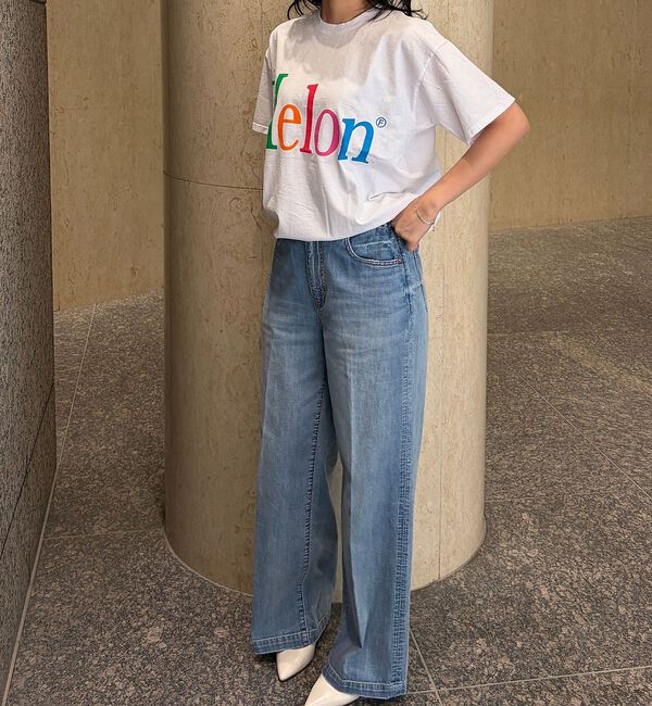 Rouge vif「【byeA./バイエー】Melon TEE/ロゴTシャツ」|Tシャツ・カットソー|