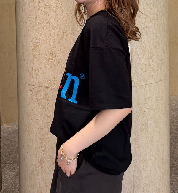 Rouge vif「【byeA./バイエー】Melon TEE/ロゴTシャツ」|Tシャツ・カットソー|