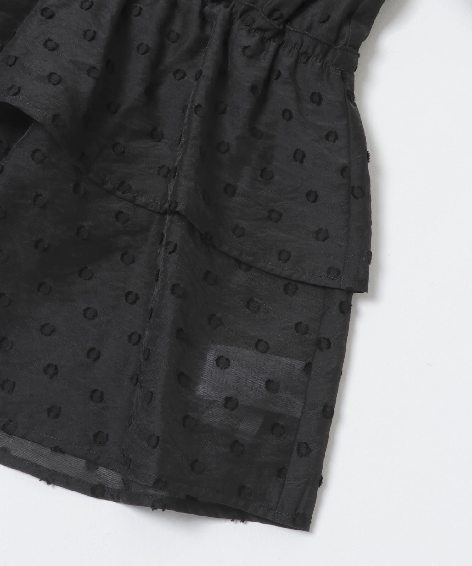URBAN RESEARCH ROSSO「『WEB限定』ジャガードペプラムブラウス」|シャツ・ブラウス|