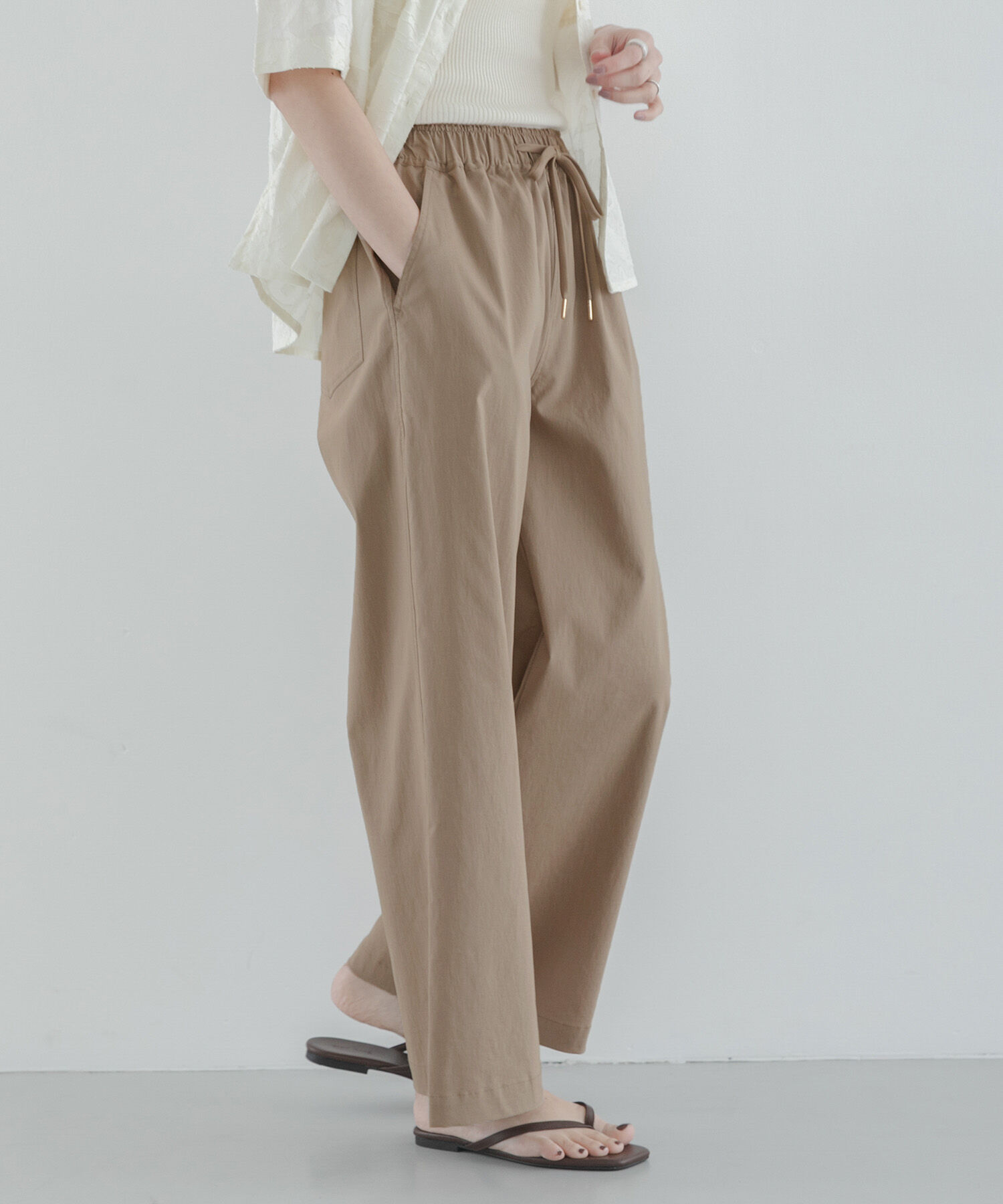 Sonny Label 「ハイスペイージーセミワイドパンツ」|その他|