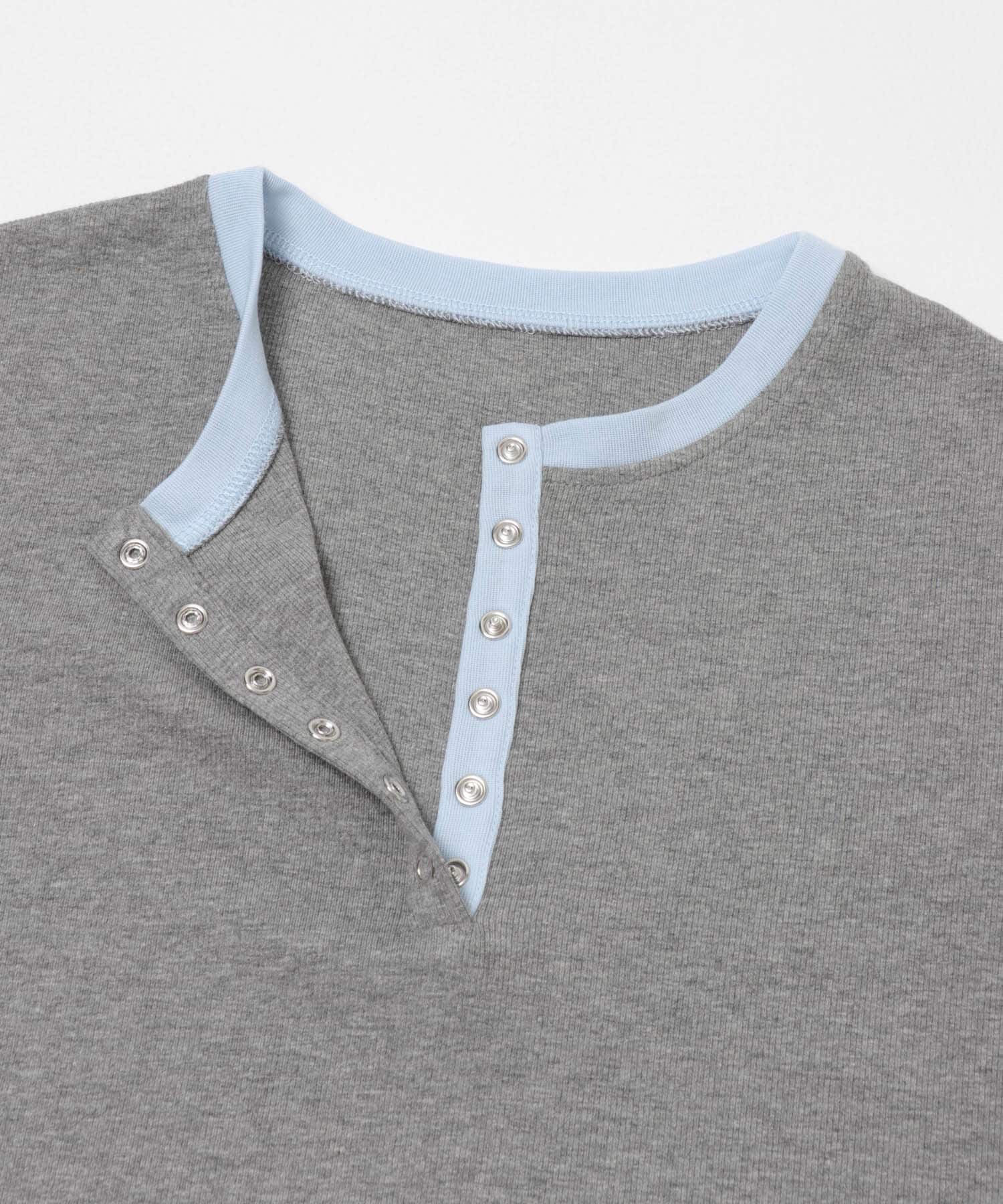 SENSE OF PLACE by URBAN RESEARCH「ヘンリーネックレイヤードトップ(半袖)」|Tシャツ・カットソー|