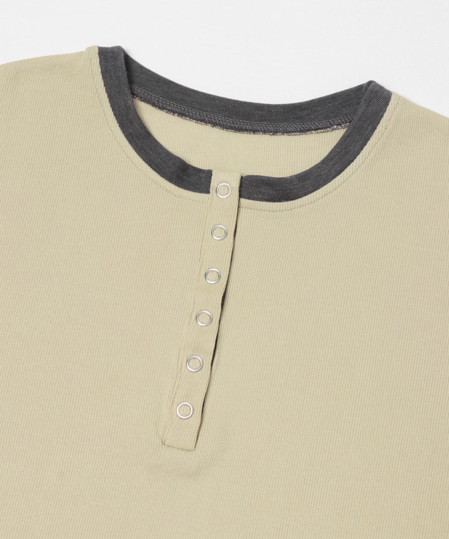 SENSE OF PLACE by URBAN RESEARCH「ヘンリーネックレイヤードトップ(半袖)」|Tシャツ・カットソー|