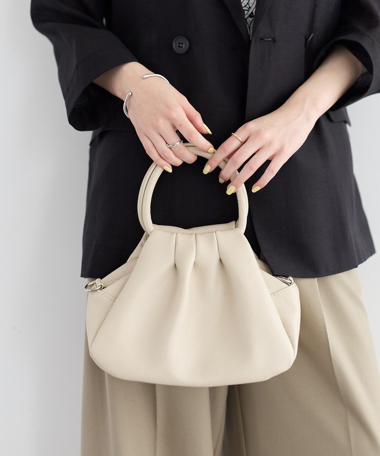 YECCA VECCA「【MILLELA FIRENZE】ハンドバッグ」|ハンドバッグ|Off White