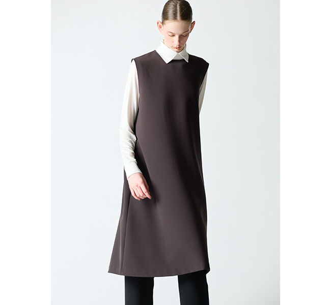 mizuiro ind「mizuiro ind ノースリーブAラインワンピース」|ワンピース|