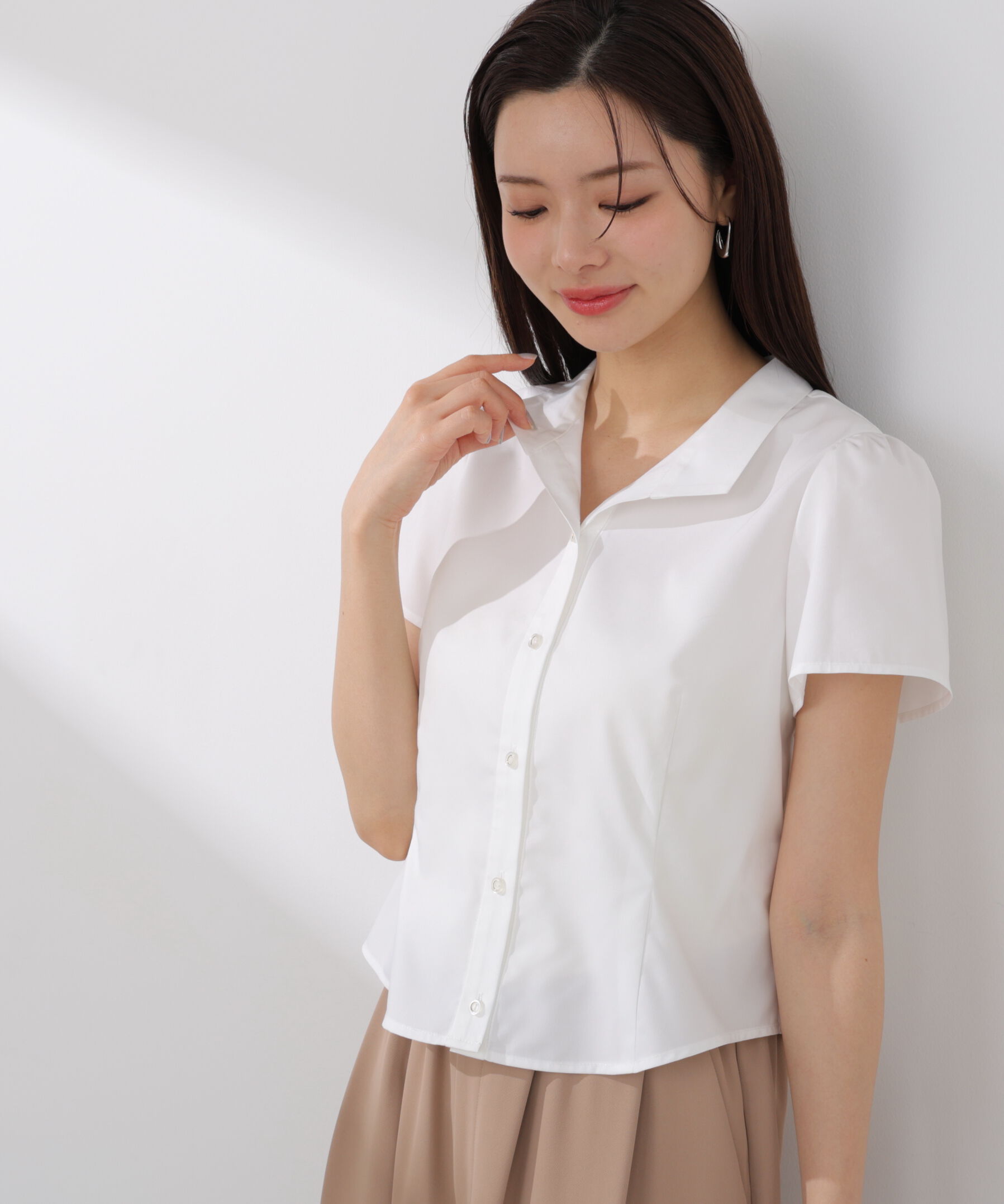 PROPORTION BODY DRESSING「コンパクトレディシャツ 26SS」|シャツ・ブラウス|