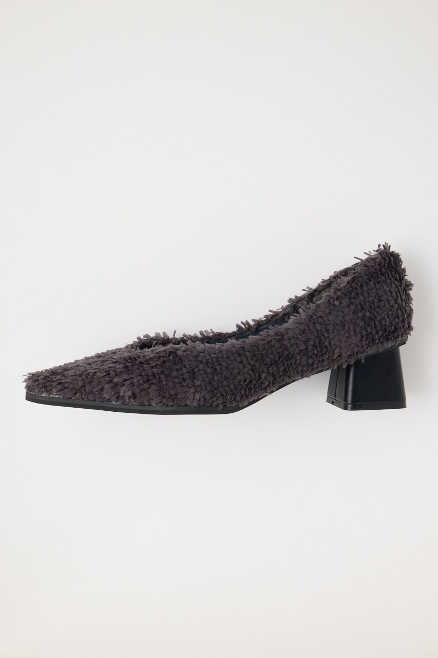 MOUSSY「BOA ポインテッドパンプス」|パンプス|GRY