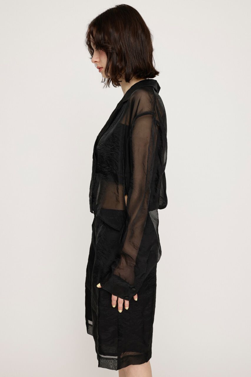SLY「SHEER TAILOR ジャンプスーツ」|ワンピース|