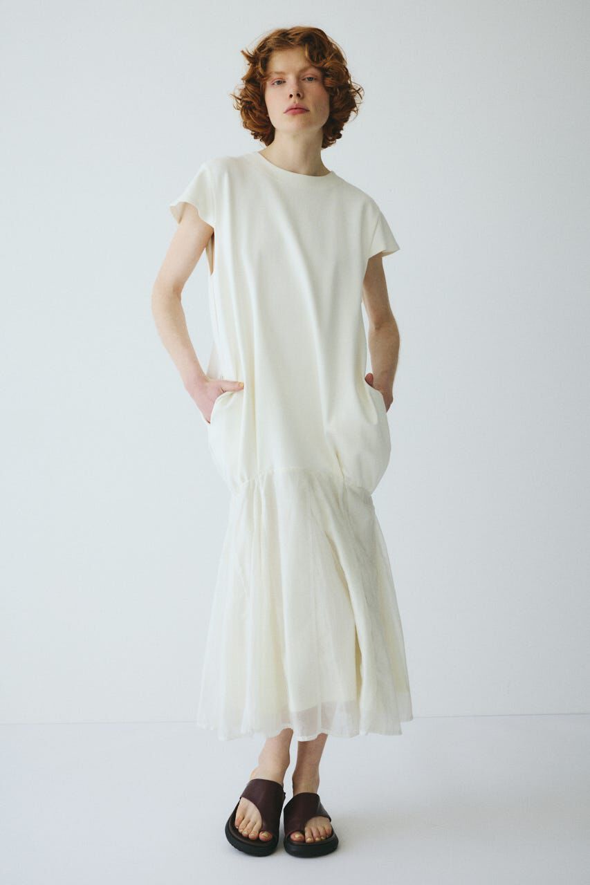HeRIN.CYE「Cap sleeve dress」|ワンピース|