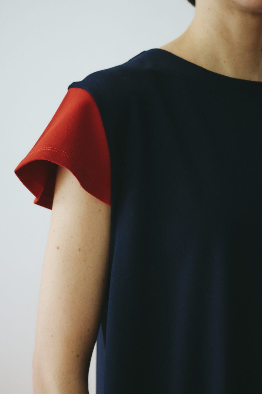 HeRIN.CYE「Cap sleeve dress」|ワンピース|