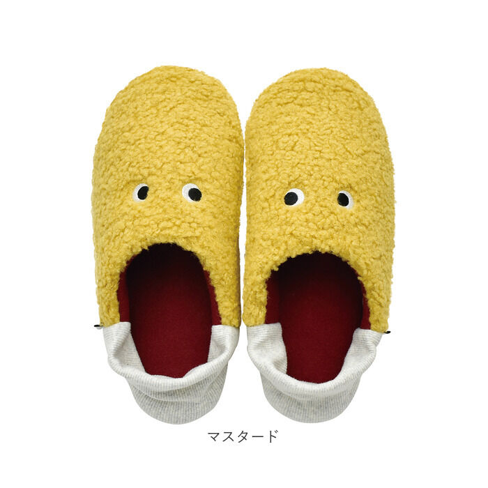BACKYARD FAMILY「ルームシューズ かわいい 通販 pegoppa ペゴッパ ルームスリッパ スリッパ かかと付き」|ルームシューズ|