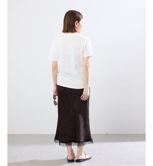 IENA「BLACK COTE D'AZUR ロゴTシャツ」|Tシャツ・カットソー|