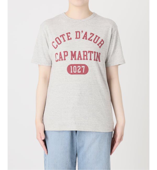 IENA「BLACK COTE D'AZUR ロゴTシャツ」|Tシャツ・カットソー|