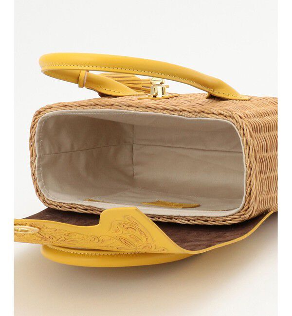  「Carving Basket MS」|かごバッグ|