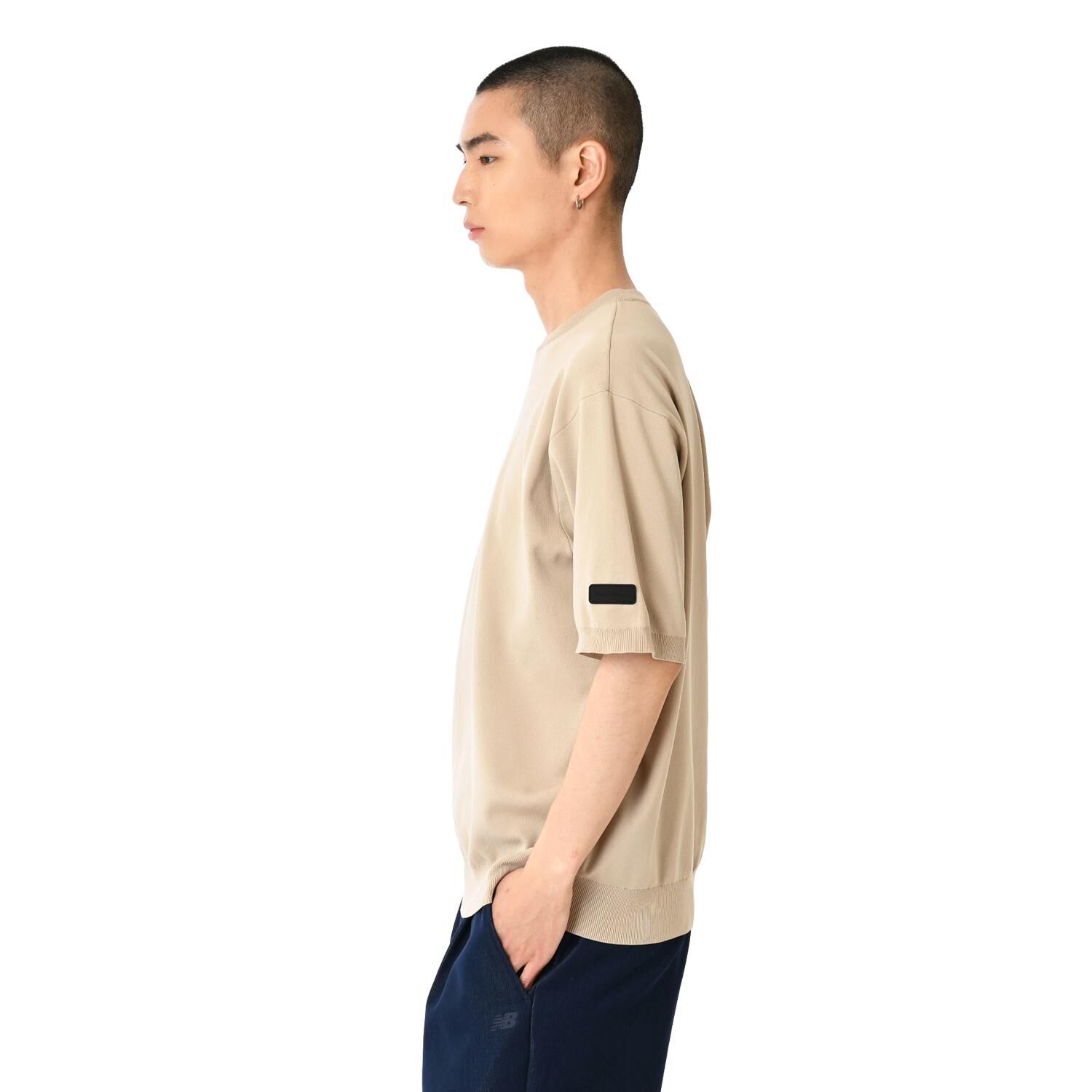 NEW BALANCE 「【NEW BALANCEｳｪｱ】M ﾆｯﾄTｼｬﾂ」|Tシャツ・カットソー|